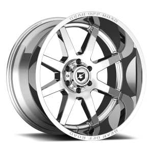 Gear Off Road – Pivot – Polished – 18″x9″ 10mm – Summer Wheels – 762C-8907310